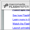 flashpaper sample